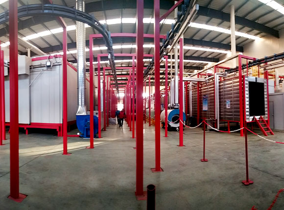 Powder Coating Line